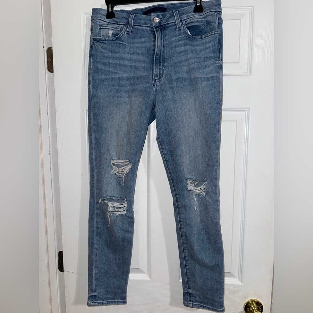 Joes Jeans Distressed Stretch Skinny Jeans - size 31